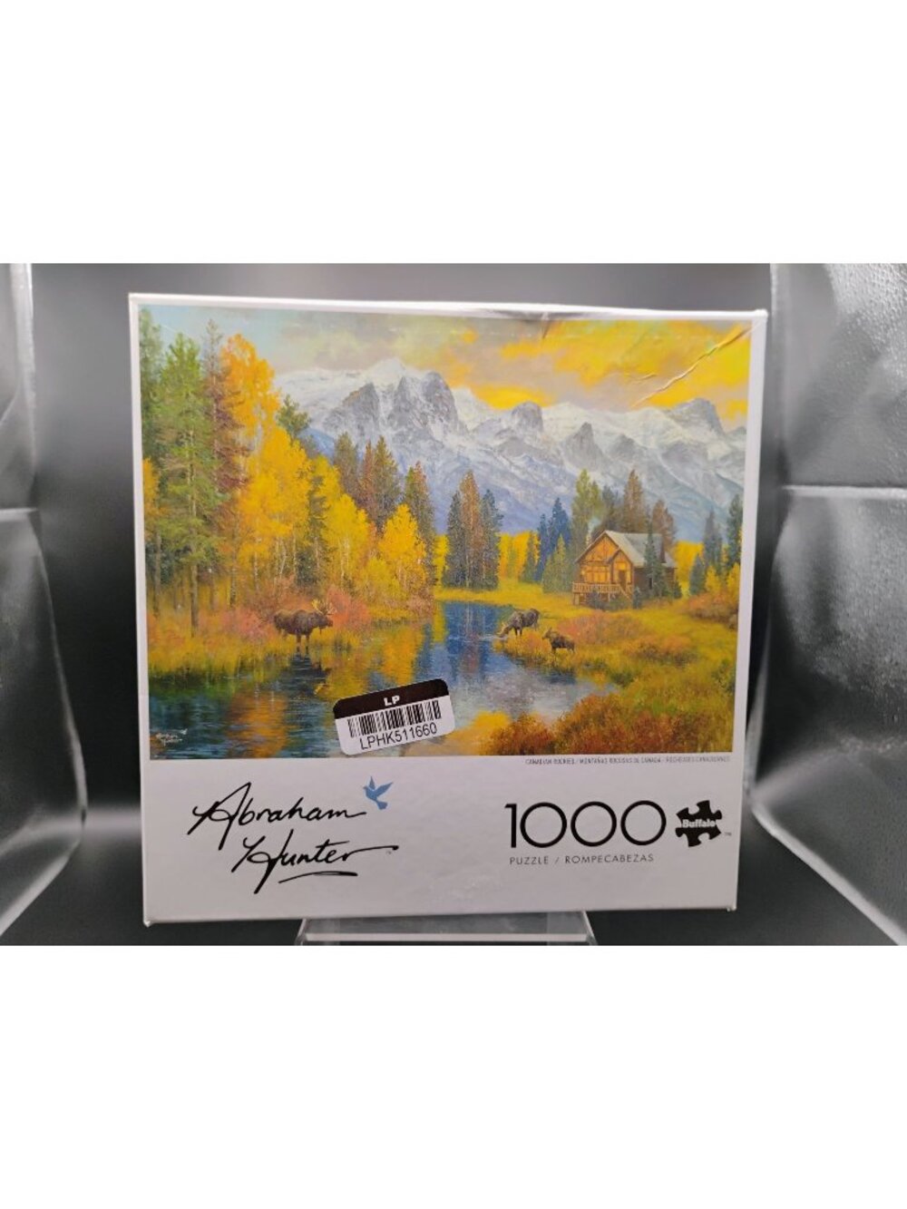 Abraham Hunter Buffalo Games 1000 Piece Canadian Rockies Puzzle